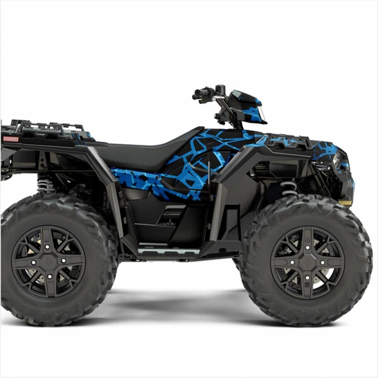 Quake Blau M Version für Polaris Sportsman 850/XP 1000/ XP 1000-S