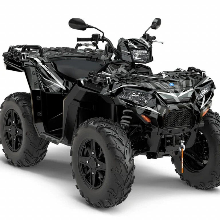Race Spirit Grau M Version für Polaris Sportsman 850/XP 1000/ XP 1000-S