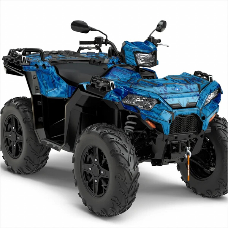 Shaded Blau M Version für Polaris Sportsman 850/XP 1000/ XP 1000-S