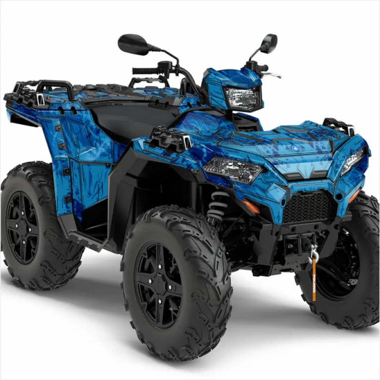 Shaded Blau XL Version für Polaris Sportsman 850/XP 1000/ XP 1000-S