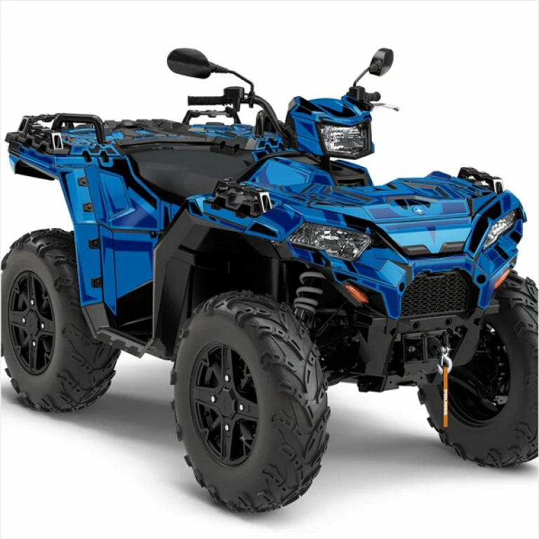 Simple Blau XL Version für Polaris Sportsman 850/XP 1000/ XP 1000-S