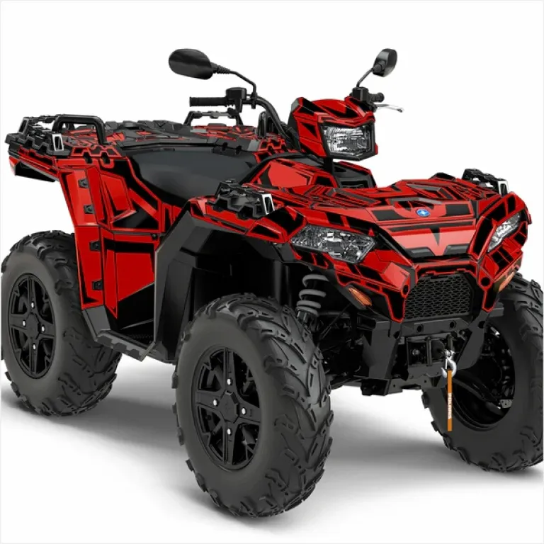 Simple Red XL Version for Polaris Sportsman 850/XP 1000/ XP 1000-S