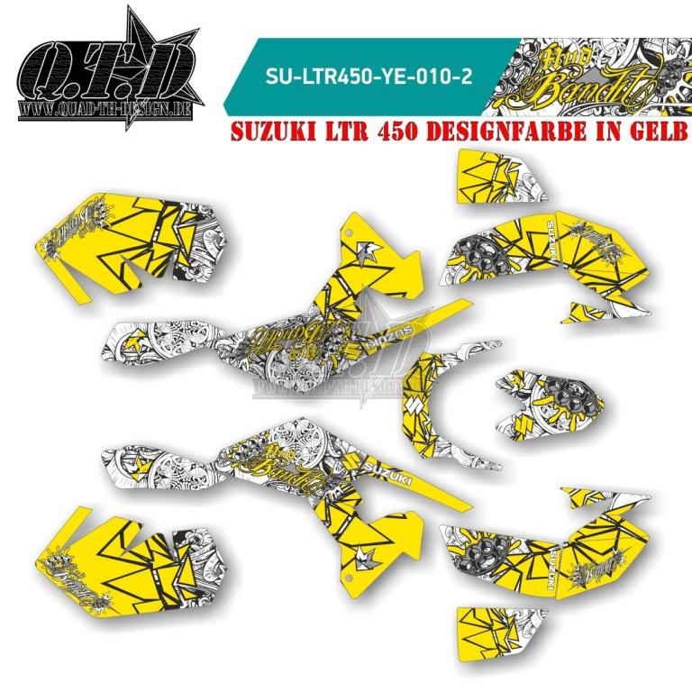 Mud Bandit Gelb für Suzuki LTR 450