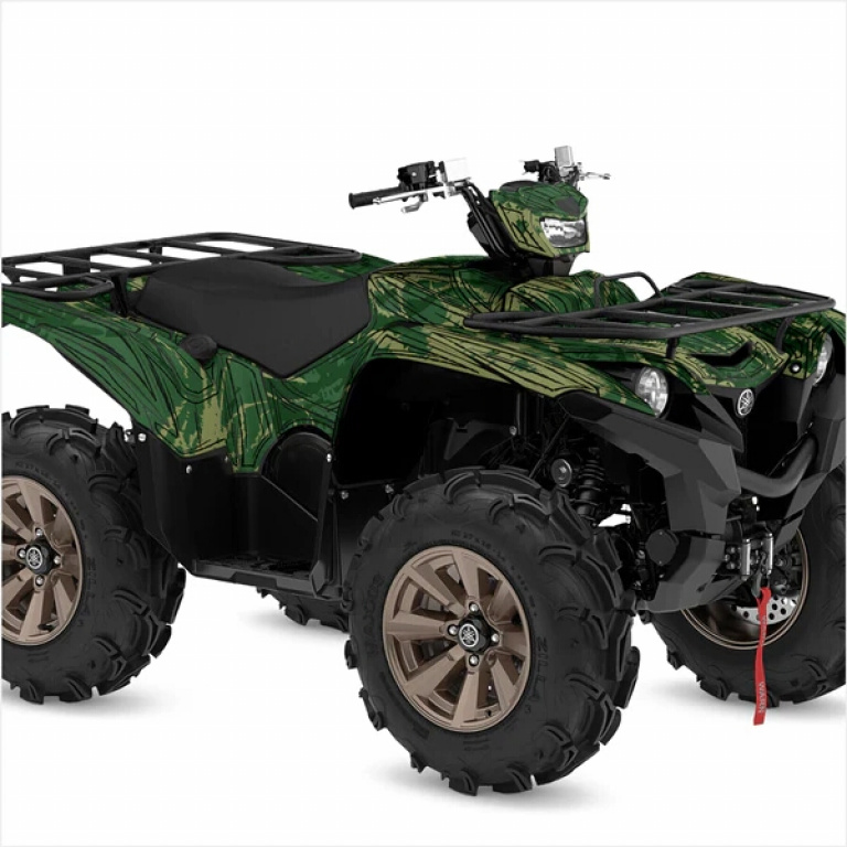 Shaded Grün XL Version für Yamaha Grizzly ﻿700 2016+