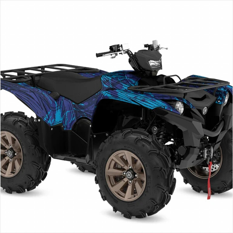Shaded Blau M Version für Yamaha Grizzly ﻿700 2016+
