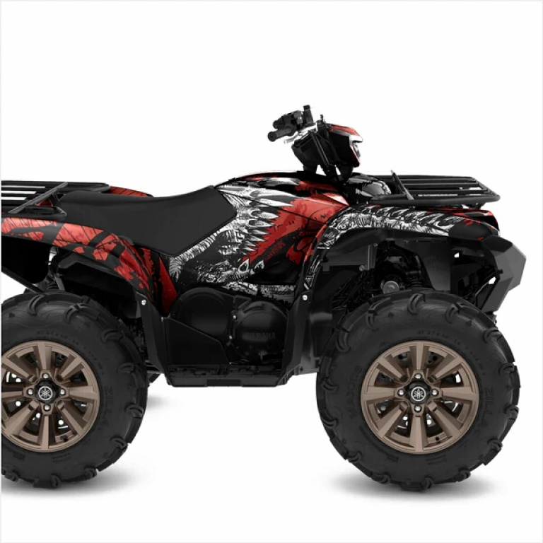 Symbiote Rot XL Version für Yamaha Grizzly ﻿700 2016+
