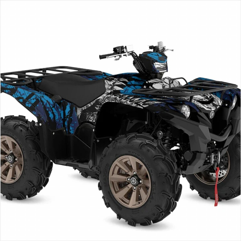 Symbiote Blau XL Version für Yamaha Grizzly ﻿700 2016+