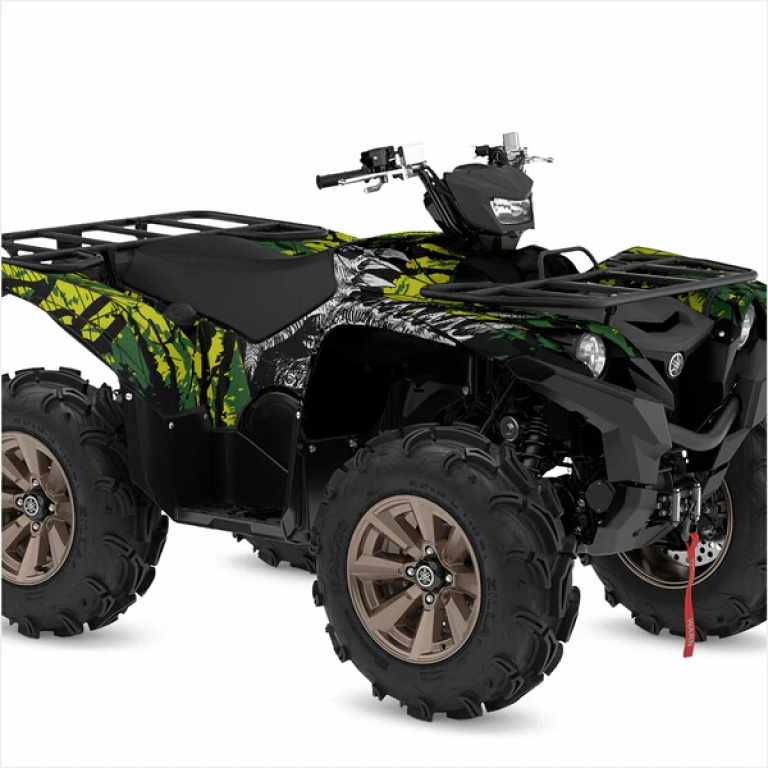 Symbiote Gelb-Grün M Version für Yamaha Grizzly ﻿700 2016+