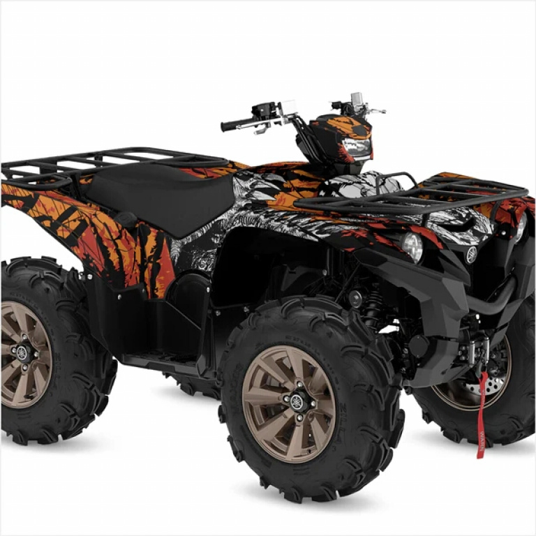 Symbiote Orange XL Version für Yamaha Grizzly ﻿700 2016+