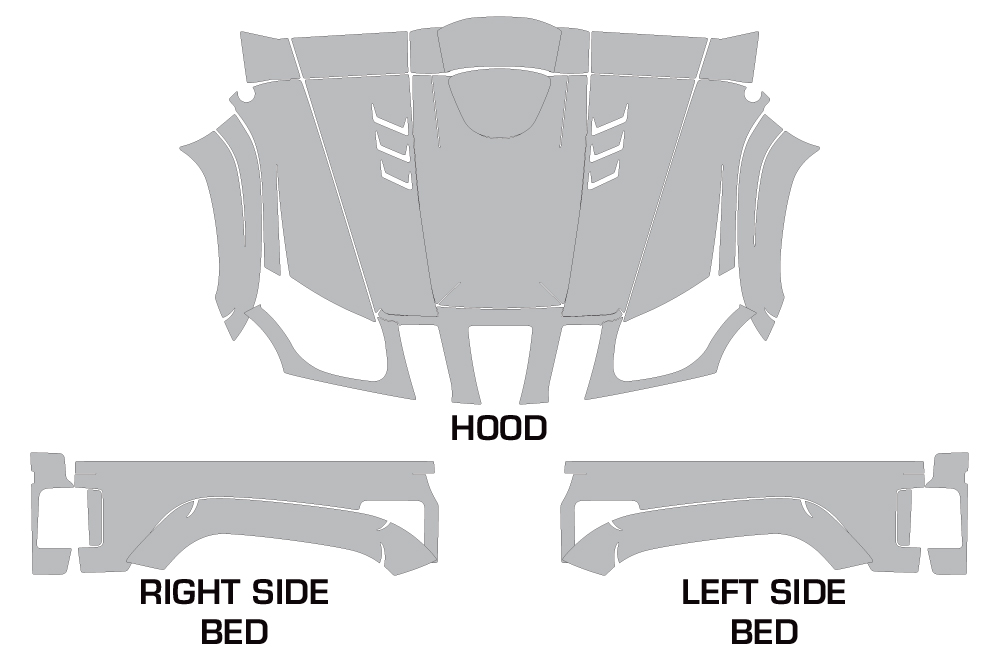 Cutting Pattern for the Yamaha Rhino 700/660/450