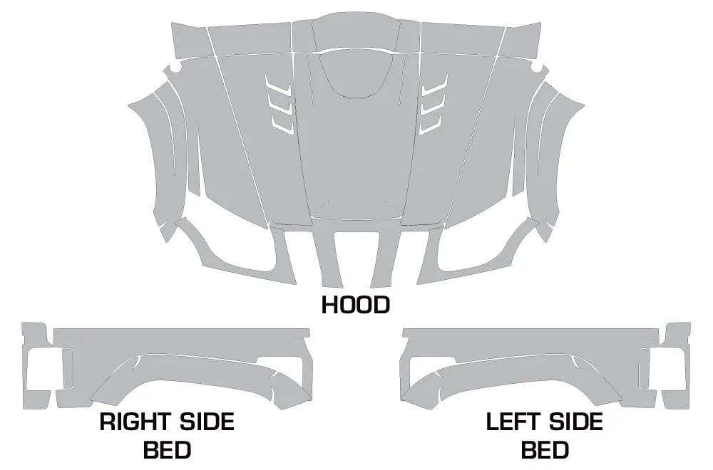 Cutting Pattern for the Yamaha Rhino 700/660/450