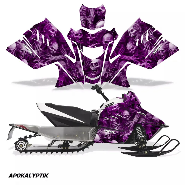 Apokalyptik Lila für Arctic Cat ZR 200 Schneemobil 2018-2024