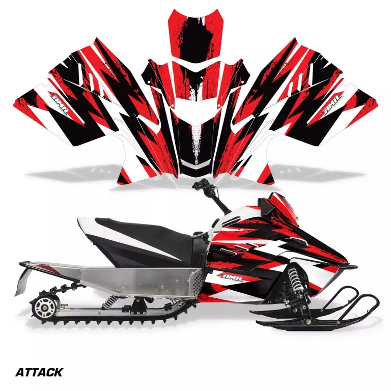 Attack Rot für Arctic Cat ZR 200 Schneemobil 2018-2024