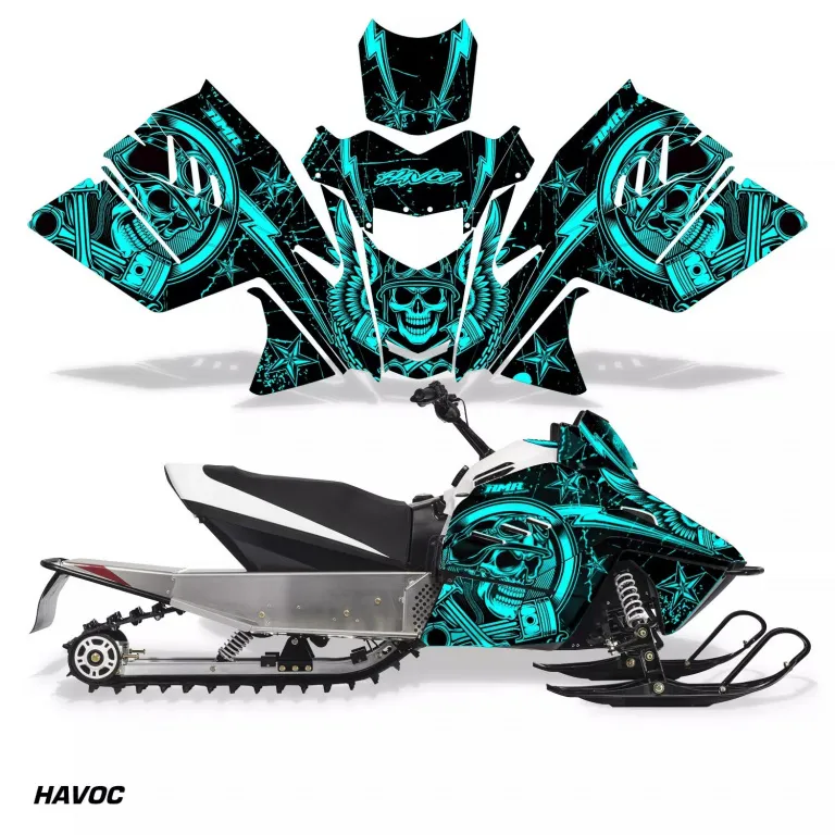 Havoc Mint für Arctic Cat ZR 200 Schneemobil 2018-2024