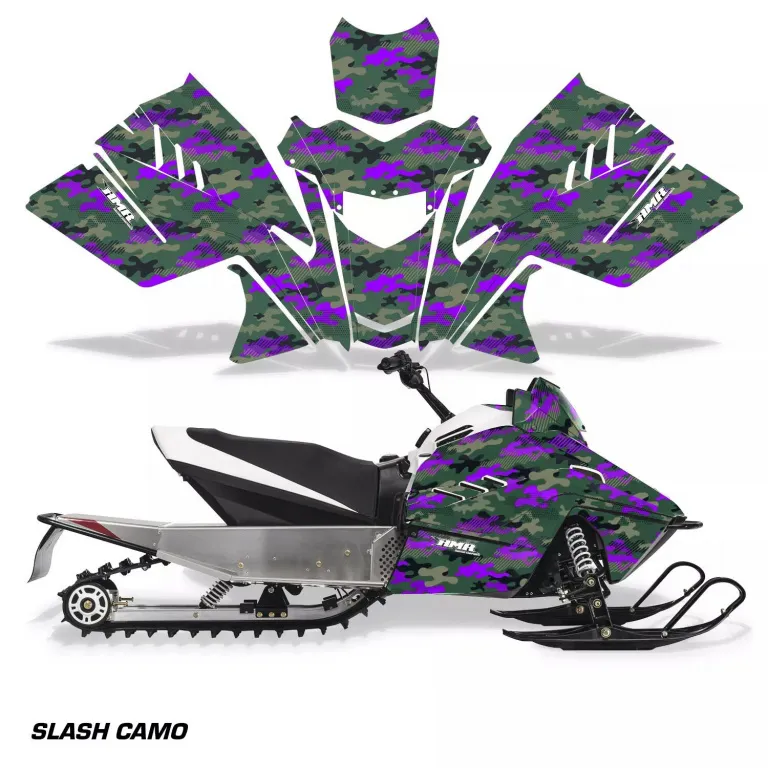 Slash Camo Lila für Arctic Cat ZR 200 Schneemobil 2018-2024