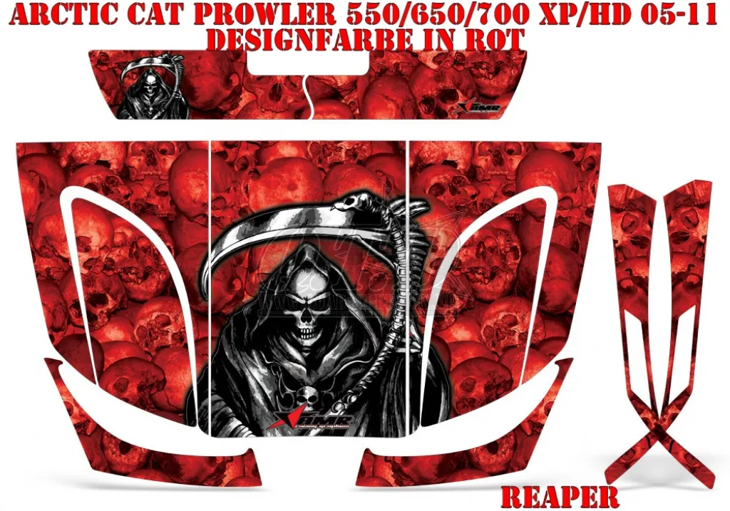 Reaper Red for Arctic-Cat Prowler XP/HD 09-15