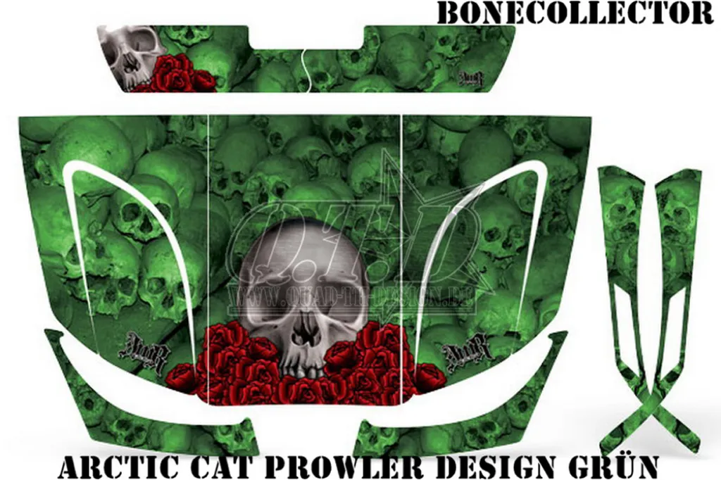 Bone Collector Green for Arctic-Cat Prowler XP/HD 09-15