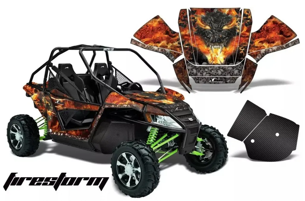 Firestorm Black for Arctic-Cat Wildcat 700/1000 2012-2016