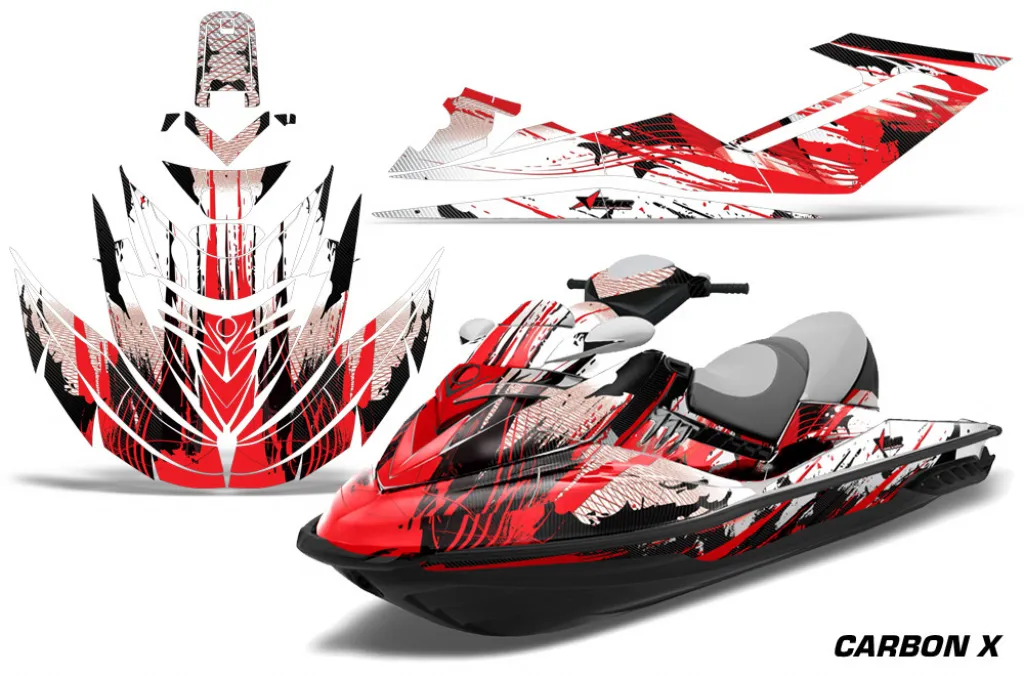 Carbon-X Rot für CAN-AM Sea Doo RXT Sitdown 2005-2009
