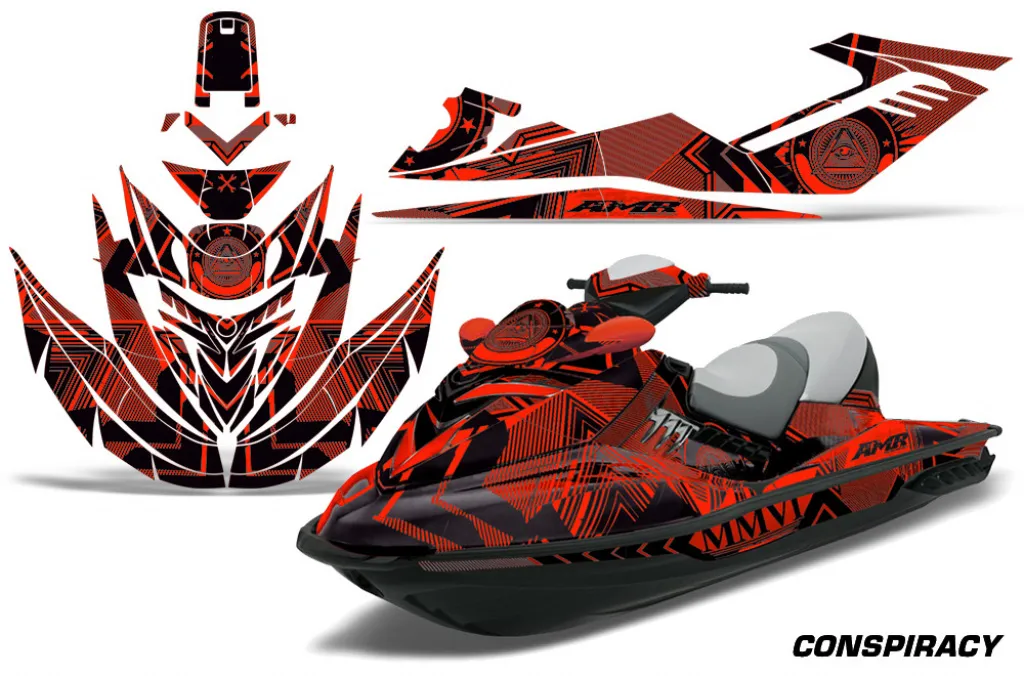 Conspiracy Rot für CAN-AM Sea Doo RXT Sitdown 2005-2009
