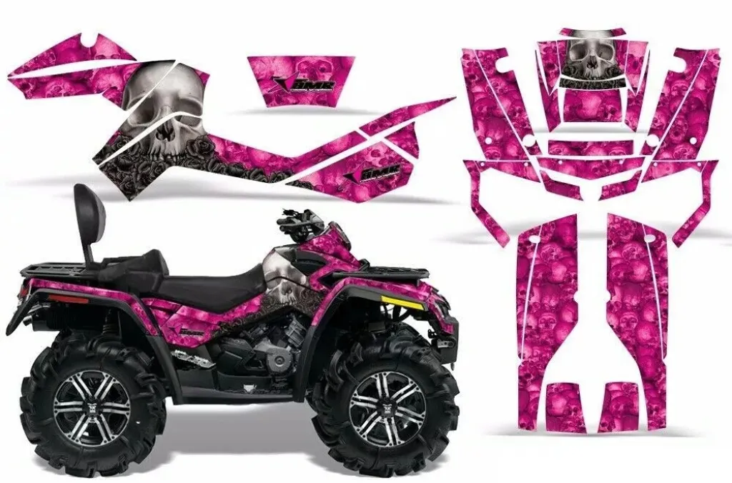 Bone Collector Pink für CAN-AM Outlander MAX 500/650/800 2006-2012