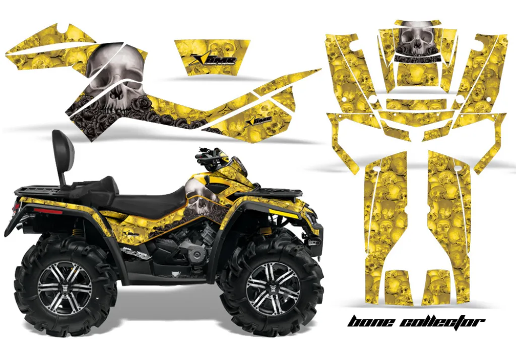 Bone Collector Gelb für CAN-AM Outlander MAX 500/650/800 2006-2012