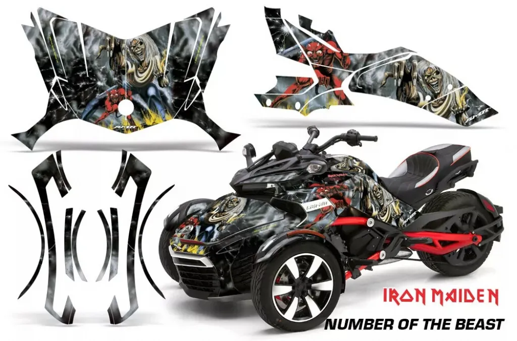 Iron Maiden - Number of the beast für CAN-AM Spyder F3/F3-S