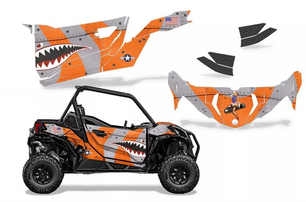 P40-Warhawk Orange für CAN-AM BRP Maverick Sport 2 Türer ab 2019+