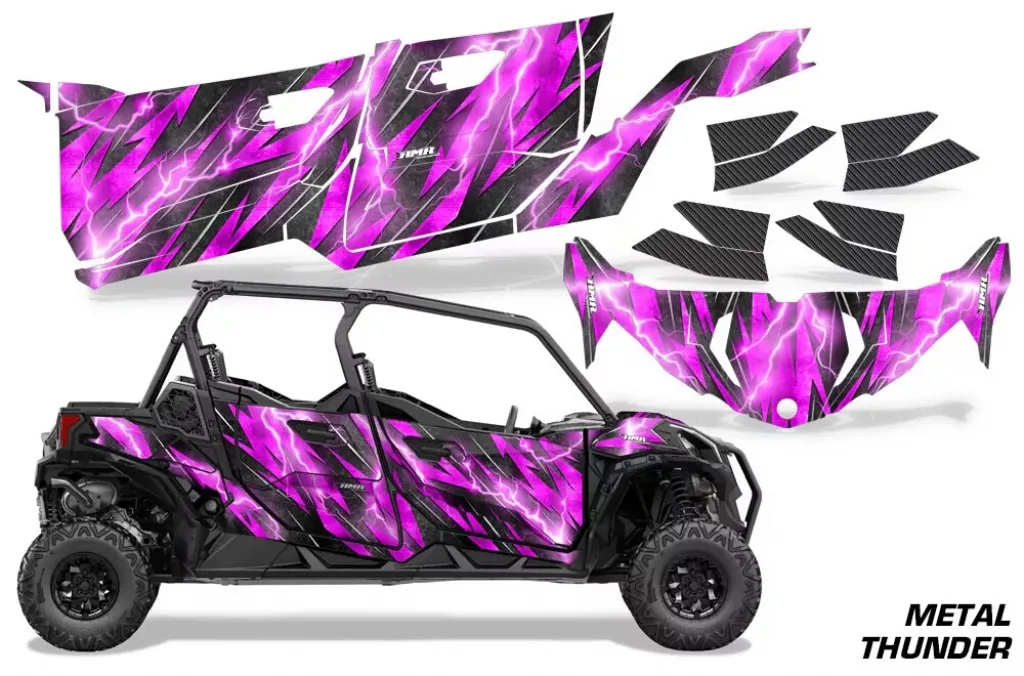 Metal Thunder Lila für CAN-AM BRP Maverick Sport MAX 4 Türer ab 2019+