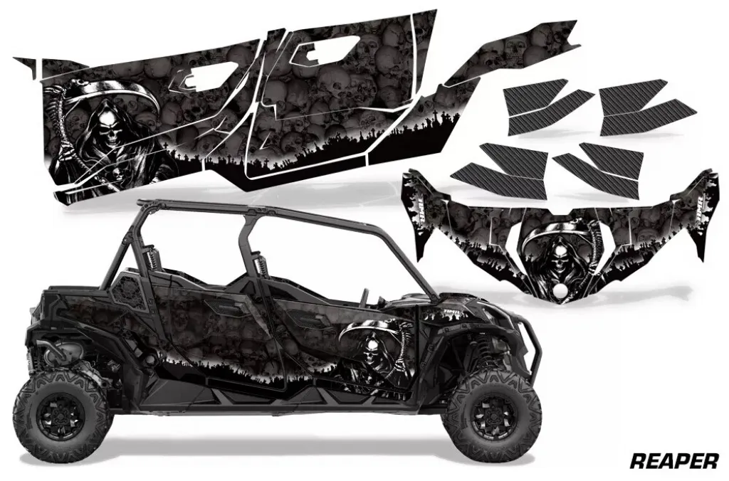 Reaper Schwarz für CAN-AM BRP Maverick Sport MAX 4 Türer ab 2019+