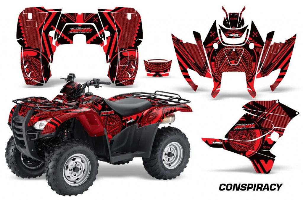 Conspiracy Red for Honda Rancher/Rancher AT 2007-2013