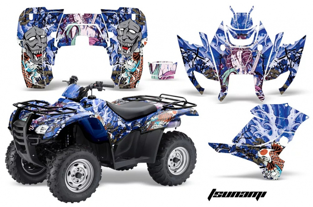 Tsunami Blue for Honda Rancher/Rancher AT 2007-2013
