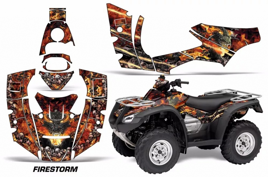 Firestorm Black for Honda Rincon/TRX 680 2006-2018