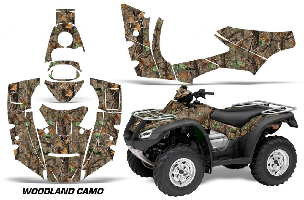 Woodland Camo for Honda Rincon/TRX 680 2006-2018