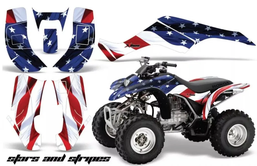 Stars and Stripes für Honda TRX 250EX 2001-2005