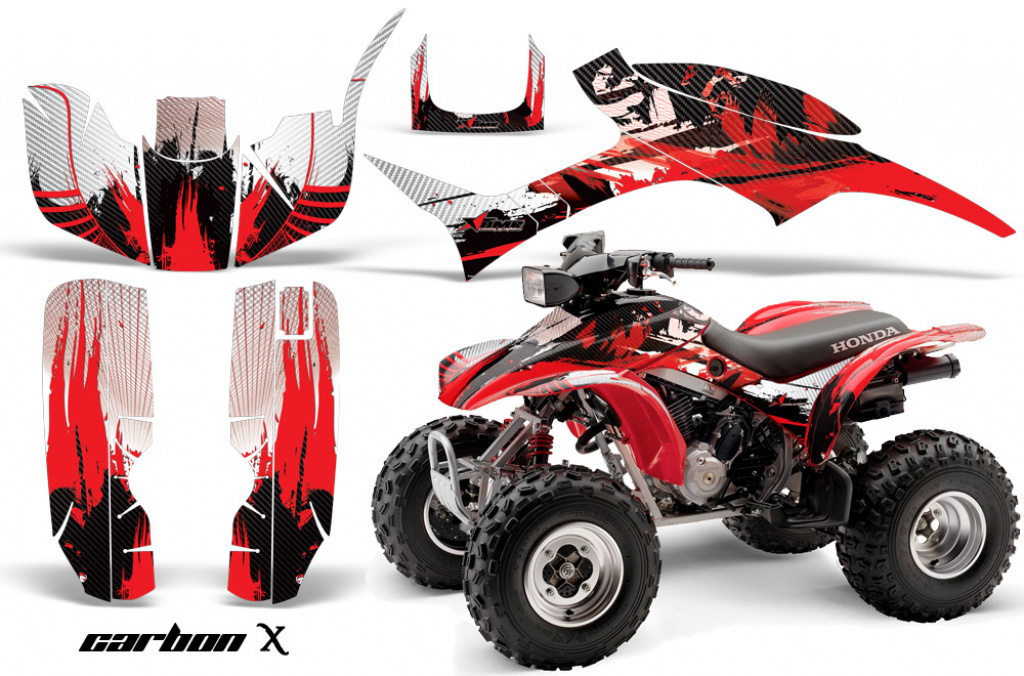 Carbon-X Red for Honda TRX 300EX 1993-2006