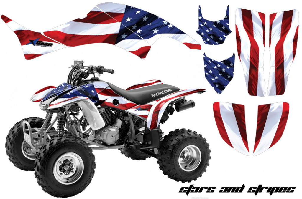 Stars and Stripes for Honda TRX 400EX 1999-2007