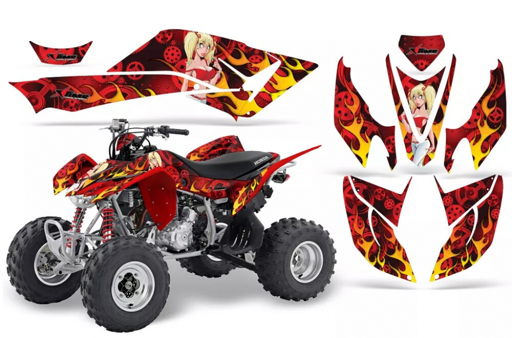 Motorhead - Mandy Red for Honda TRX 400EX 2008-2016