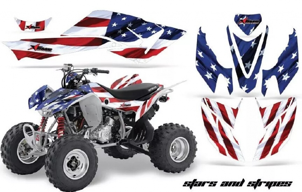 Stars and Stripes for Honda TRX 400EX 2008-2016