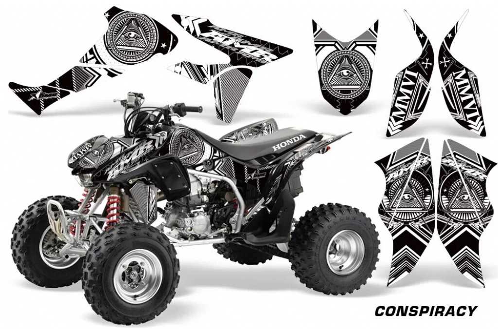 Conspiracy White for Honda TRX 450R 2004-2016