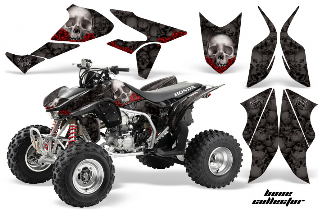 Bone Collector Black for Honda TRX 450R 2004-2016