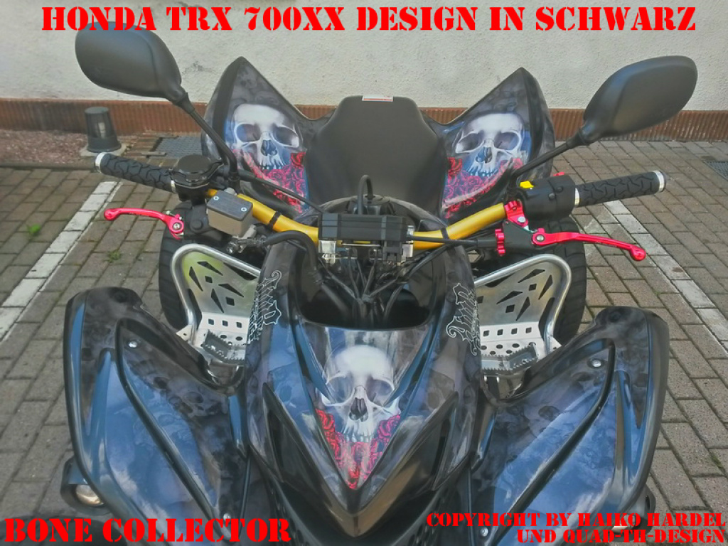 Bone Collector Black for Honda TRX 700xx 2008-2015