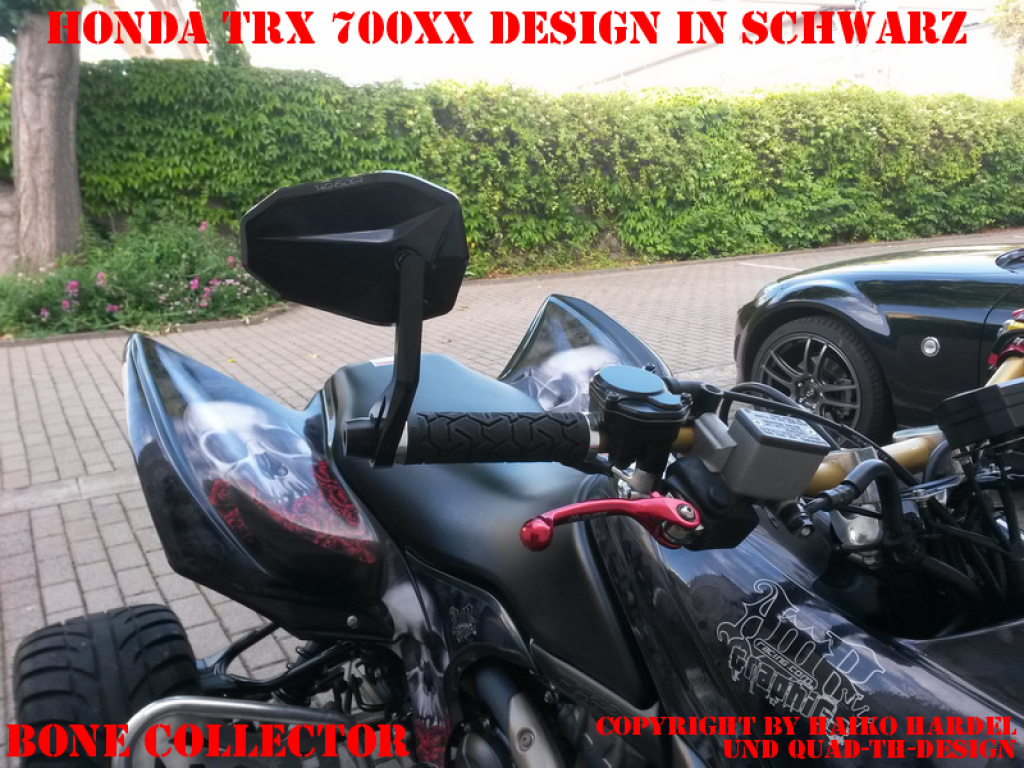 Bone Collector Black for Honda TRX 700xx 2008-2015