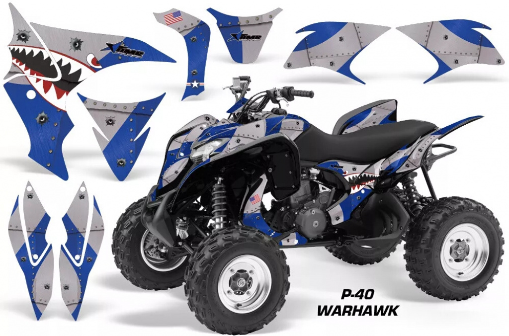 P40-Warhawk Blue for Honda TRX 700xx 2008-2015