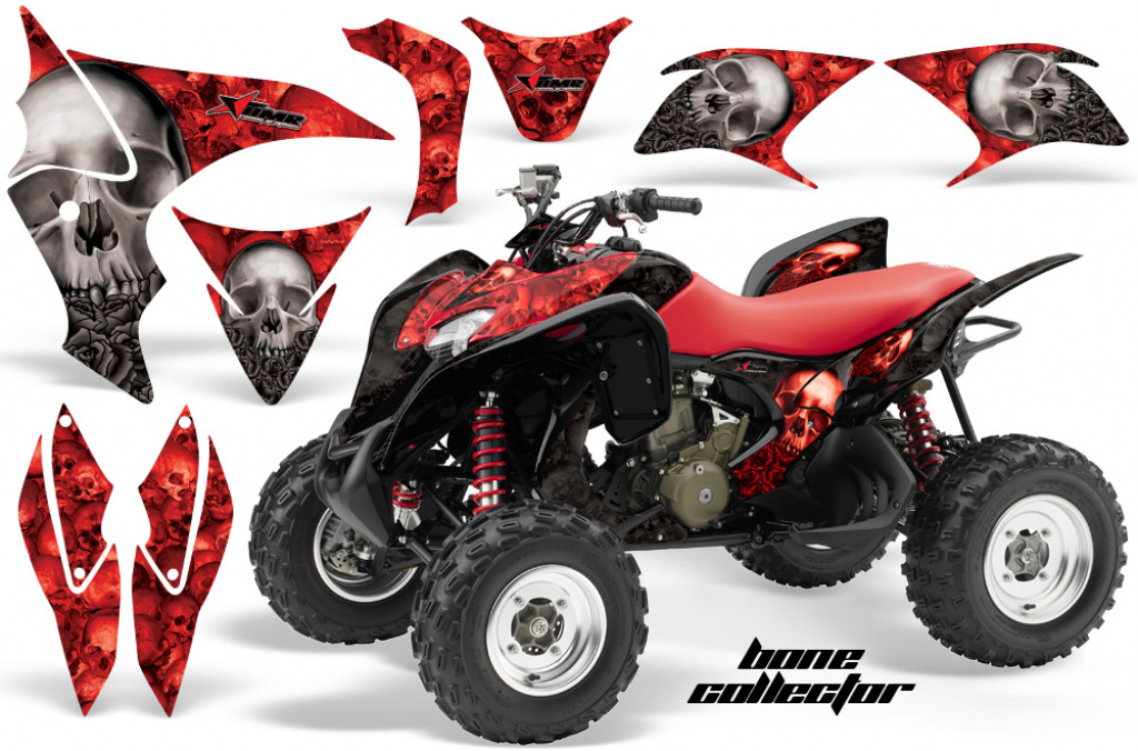 Bone Collector Red for Honda TRX 700xx 2008-2015