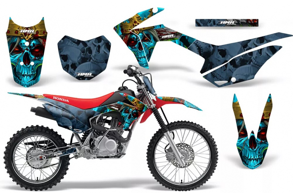 Kings mit Nummernfelder für Honda CRF125 F 2014-2018