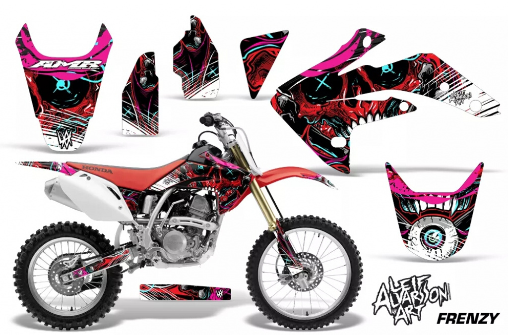Frenzy Red without number plates for Honda CRF150R 2007-2016