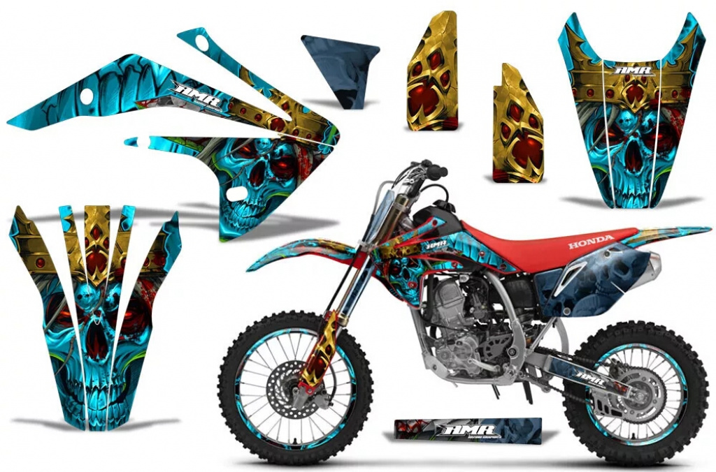 Kings with number plates for Honda CRF150R 2017-2021