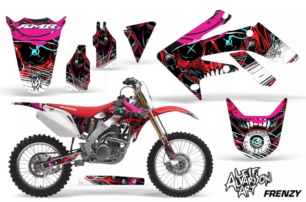 Frenzy Red without number plates for Honda CRF250R 2004-2009