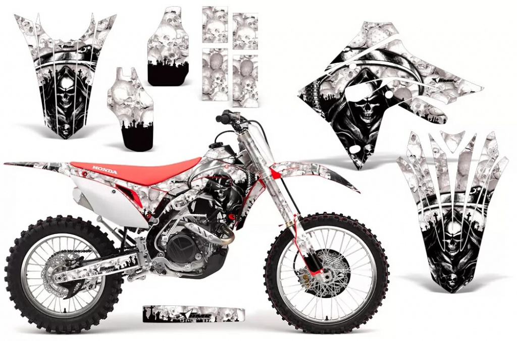 Reaper White without number plates for Honda CRF450R/RX 2017-2020